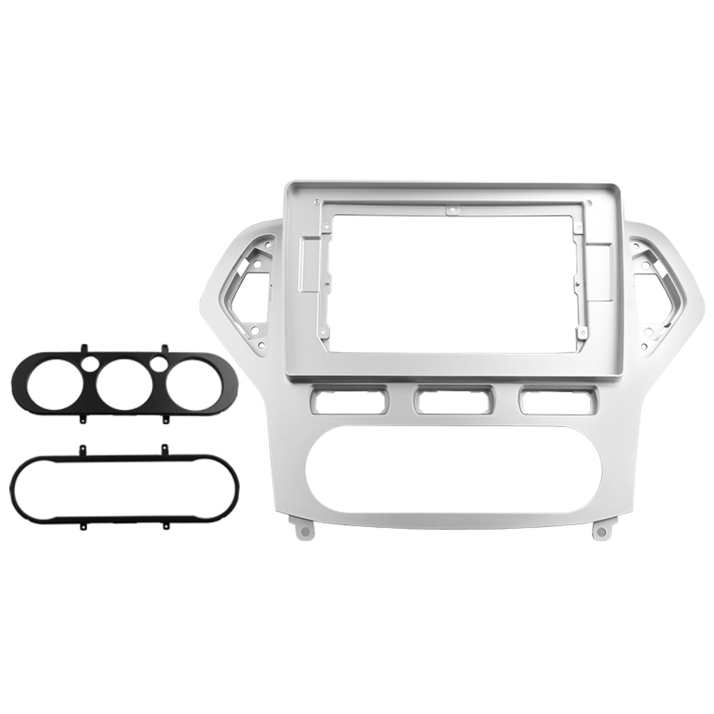 Комплект рамки с разъёмами 10,1" Ford Mondeo 4 2006-2010(серебро) - Car-Smart 7224S