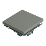 Заглушка (механизм), серия Эмили, платиново-серый, soft touch, RST00-5116-10 49961