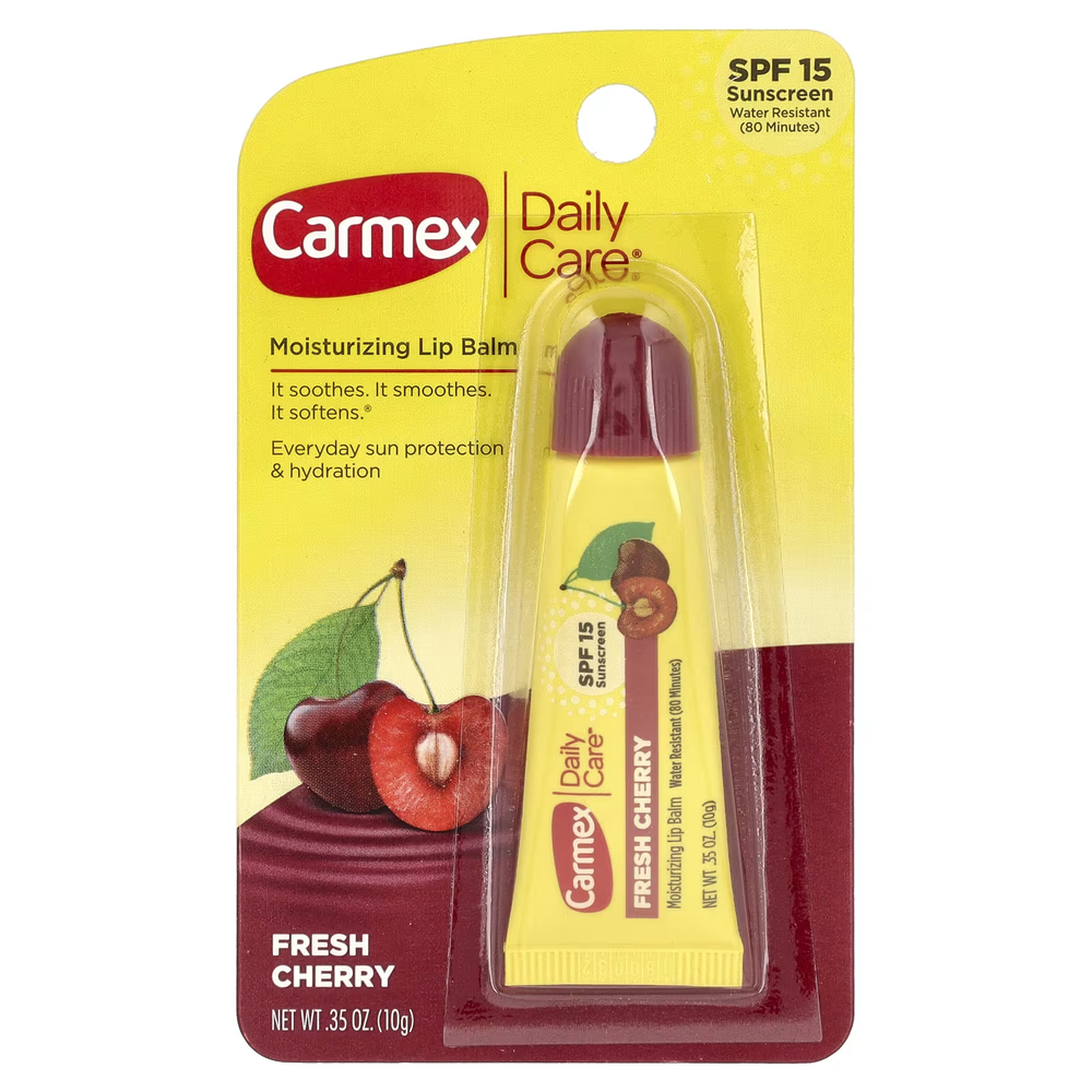 Carmex Daily care, увлажняющий бальзам для губ SPF15 10 g.