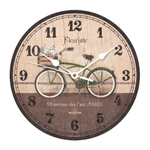 Часы настенные МДФ, D 285 мм, открытые стрелки (без стекла), кварцевый механизм с плавным ходом