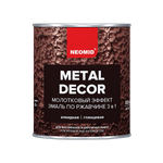 NEOMID Эмаль по ржавчине 3 в 1 с молотковым эффектом