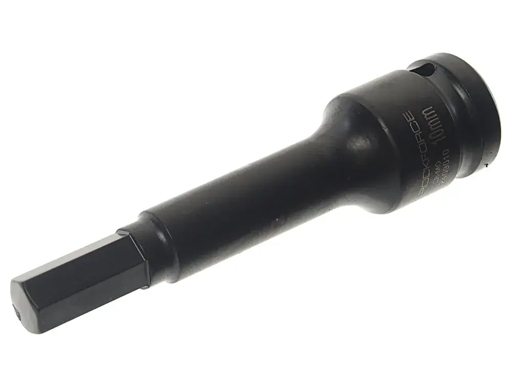 Головка-бита 10мм 1/2" 6-гранная ударная L= 110 мм ROCKFORCE RF-2409010