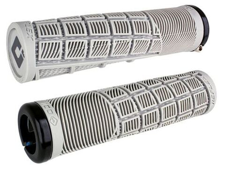 Грипсы ODI Reflex D33RXG-B 135мм, ø33.5мм,серые с 1 чёрным алюм lock-on и усиленным литым торцом