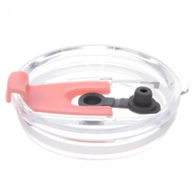 Кружка стеклянная 450мл с крышкой и трубочкой «Зайка»