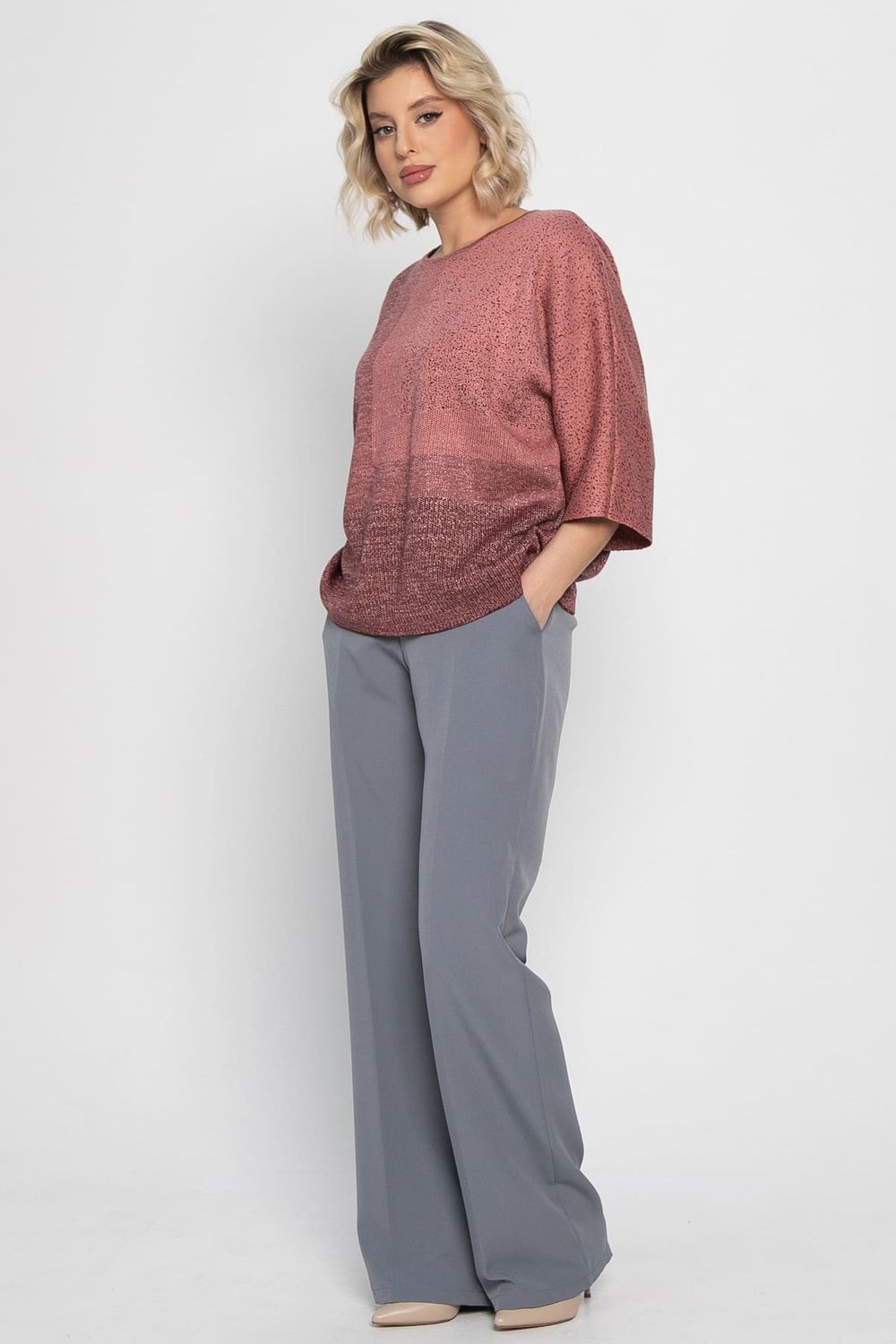 Джемпер Орлеан (персиково-розовый) Б15000-4М LT Collection