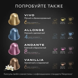 Кофе капсульный Jardin Ristretto, для системы Nespresso, 10 шт