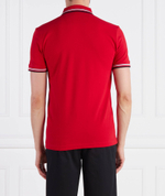 Поло Paul Curved BOSS GREEN - красный(50469245)
