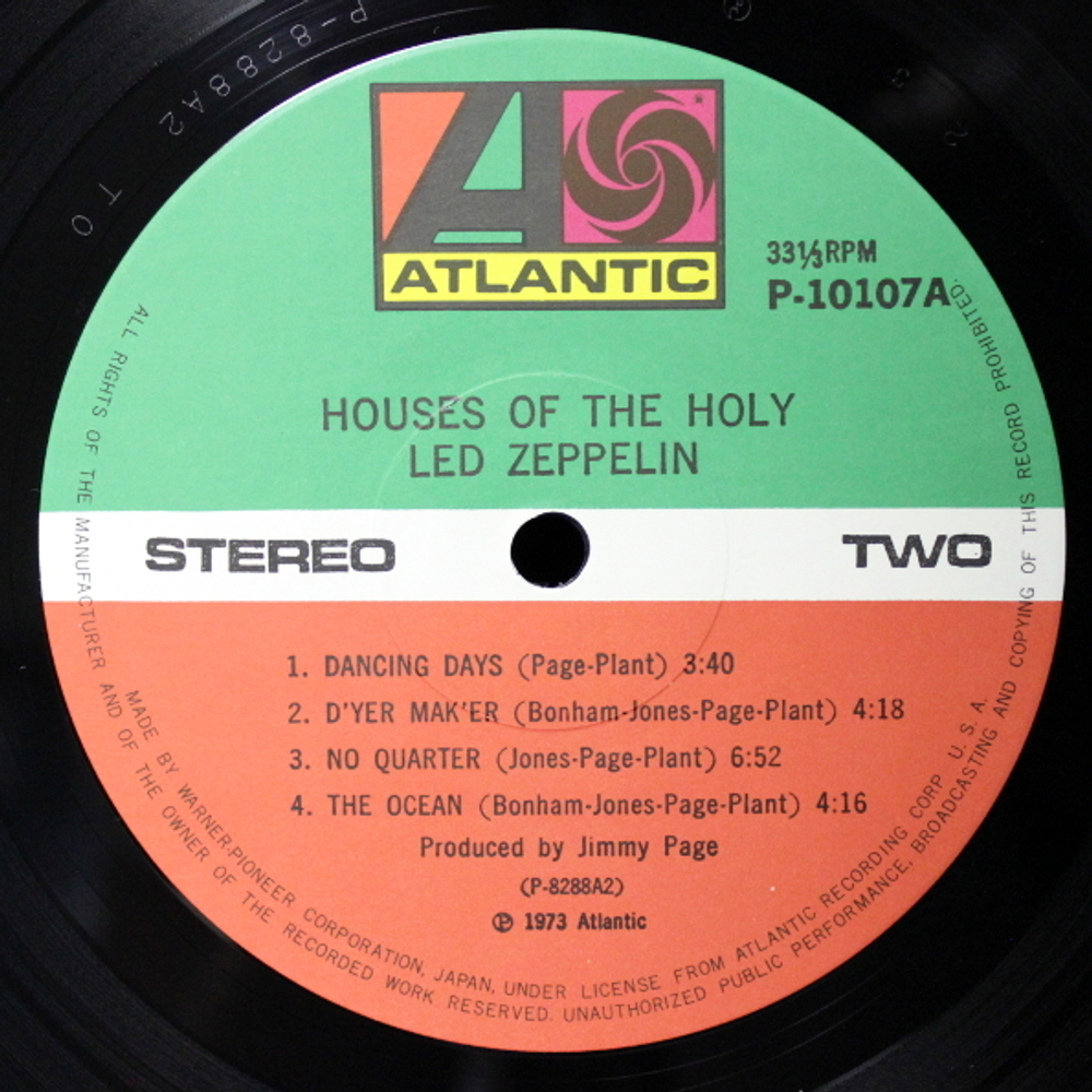 Led Zeppelin / Houses Of The Holy (LP)