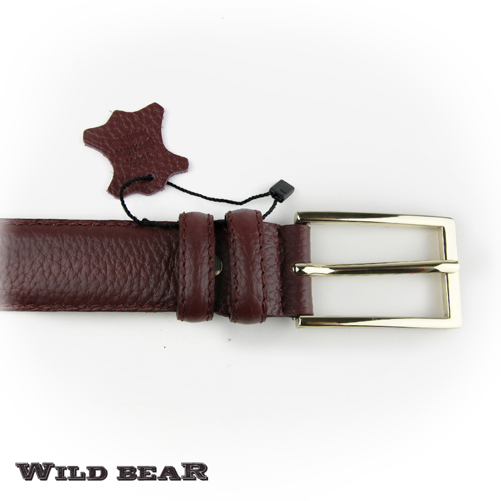 Ремень WILD BEAR RM-015f Vinous Premium