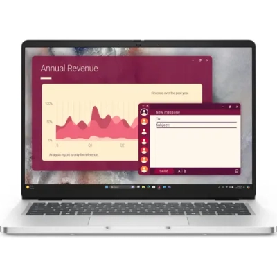 Ноутбук Dell Pro 14 Core Ultra 7 255U 16Gb SSD512Gb Intel Graphics 14" IPS FHD+ (1920x1200) Linux grey WiFi BT Cam (PRO14-7653)