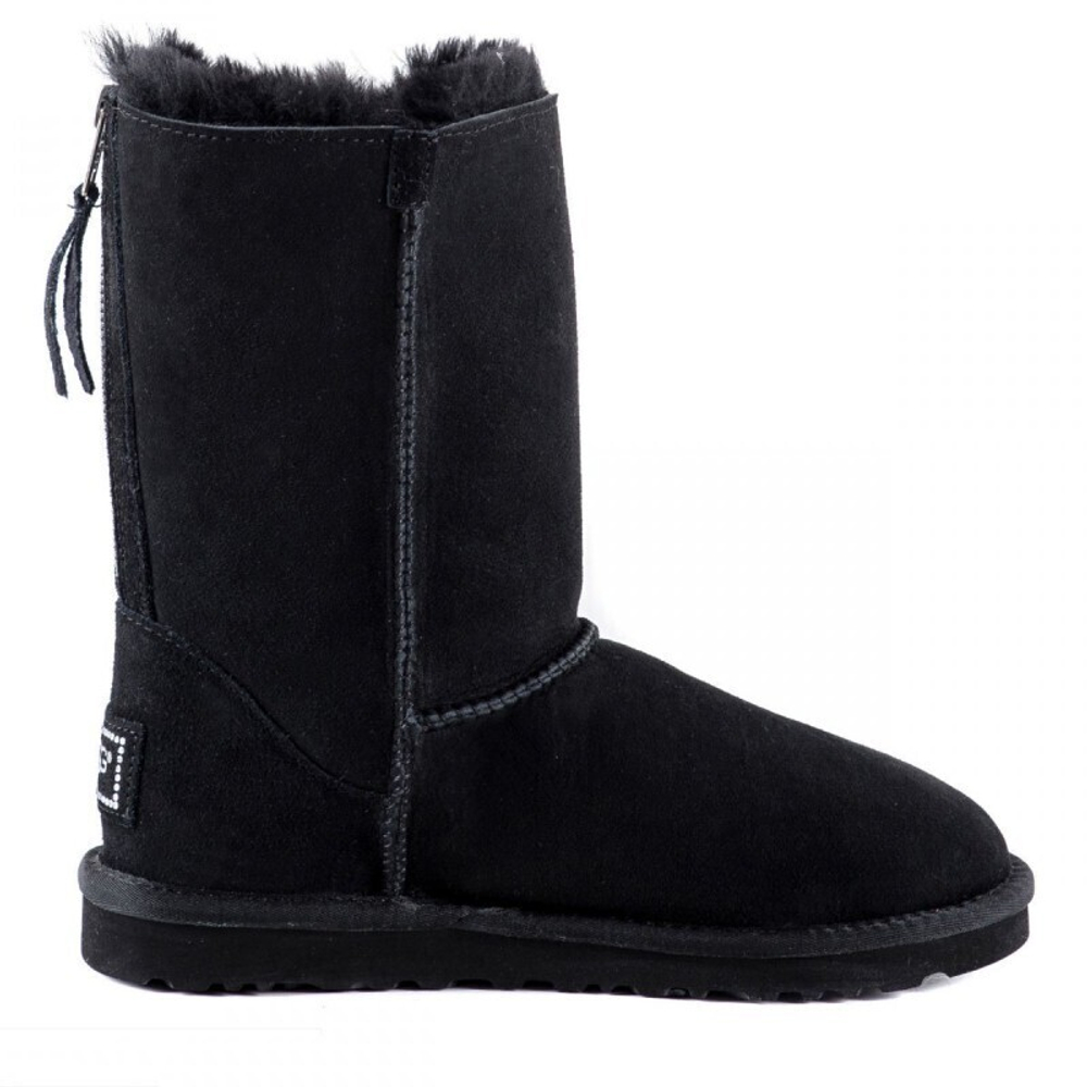 Угги Short Zip Black