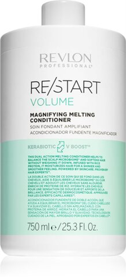 Revlon Professional Re/Start Volume - кондиционер для придания объема тонким и нежным волосам /   750  ml  / GTIN 8432225114408