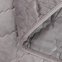 Покрывало 160х220 и наволочка 50x70 Sofi De MarkO Деметра серое