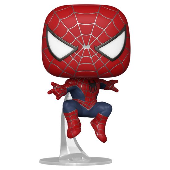 Фигурка Funko POP! Bobble Marvel Spider-Man No Way Home Friendly Neighborhood Spider-Man (1158) 67607 / Фигурка Фанко ПОП! по мотивам фильма "Человек-паук: Нет пути домой", Человек-паук