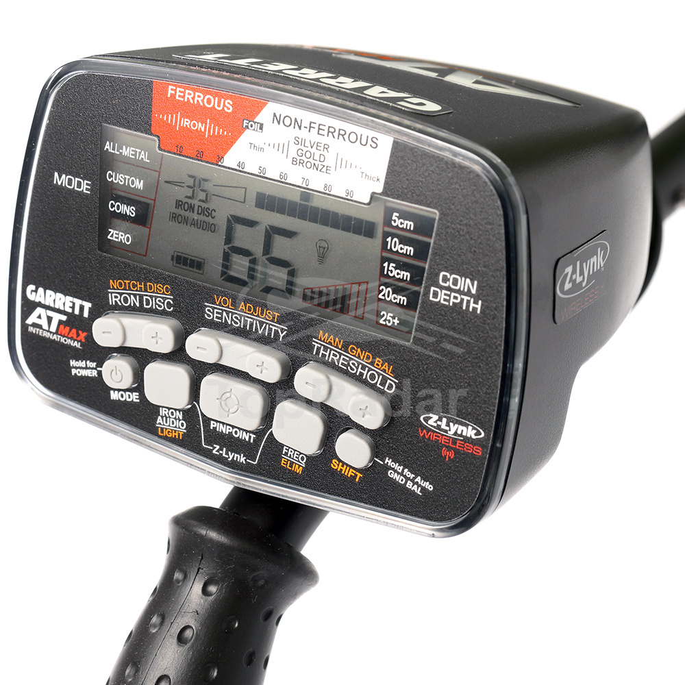 Металлоискатель Garrett AT MAX (наушники+пинпоинтер)