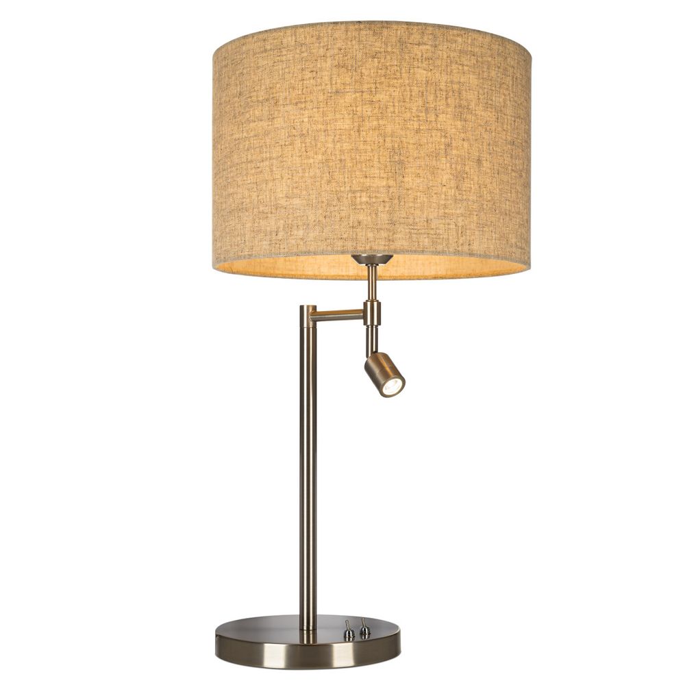 Citilux DUPLET CL801011 Настольная лампа с бежевым абажуром