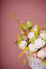 Корзина Цветочный сад