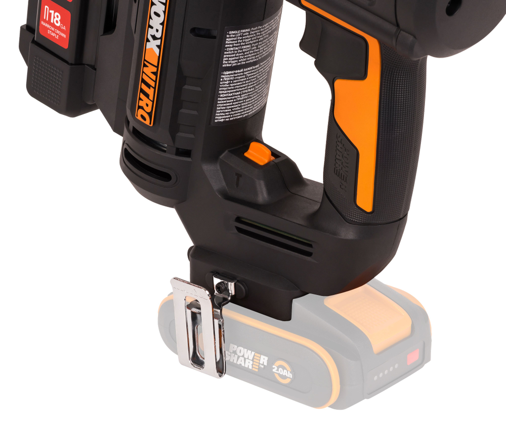 Аккумуляторный степлер WORX WX844.9 20 В без АКБ и ЗУ