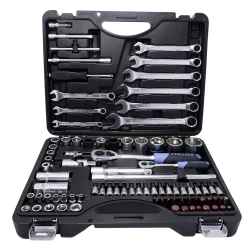 Набор инструментов 82+6пр.1/4''1/2''(6гр.)+(головка-бита 1/4''T40 Forsage F-4821-5 PREMIUM