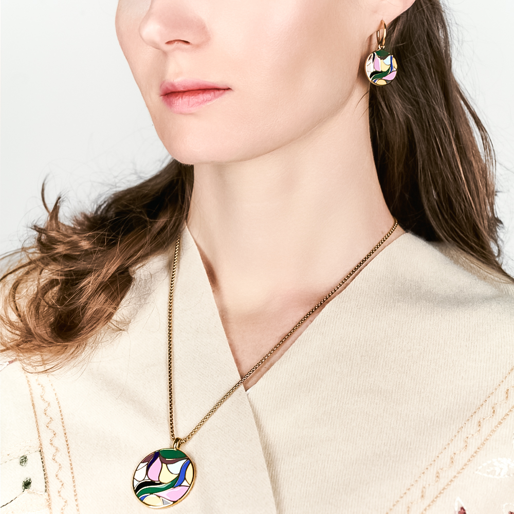 Серьги Fiore Luna AE13600-16