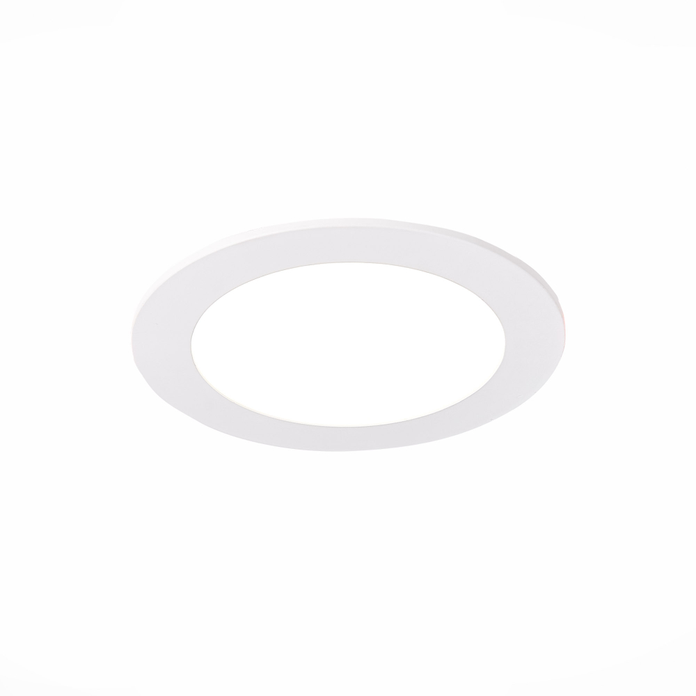 ST209.538.09 Св-к встр. Белый LED 1*9W 3000K 585Lm Ra80 110° IP20 D145xH8 90-265V Встраиваемые светильники