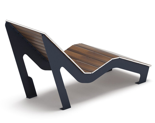 Шезлонг парковый (темный дуб) МФ 42.03.01