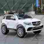 Детский электромобиль "Мерседес AMG" белый, стандартная комплектация