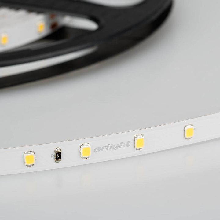 Светодиодная лента Arlight 7,2W/m 60LED/m 2835SMD теплый белый 5M 020013(B)