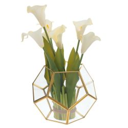 GAEM Ваза для искусственных цветов, L18 W18 H16 см