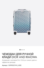 Чемодан Dior