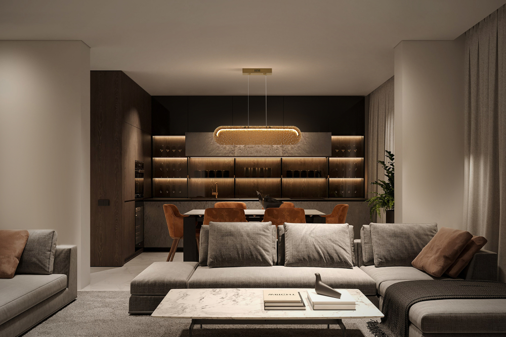 Подвесной светодиодный светильник Freya ECLAT FR6182PL-L18BS