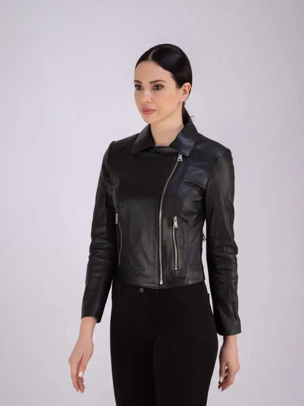 Косуха кожаная из натуральной кожи Турция