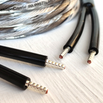 DAXX S192n Акустический кабель 12AWG (3.3мм.кв), класса Hi-End из посеребренной монокристаллической меди -готовая пара-