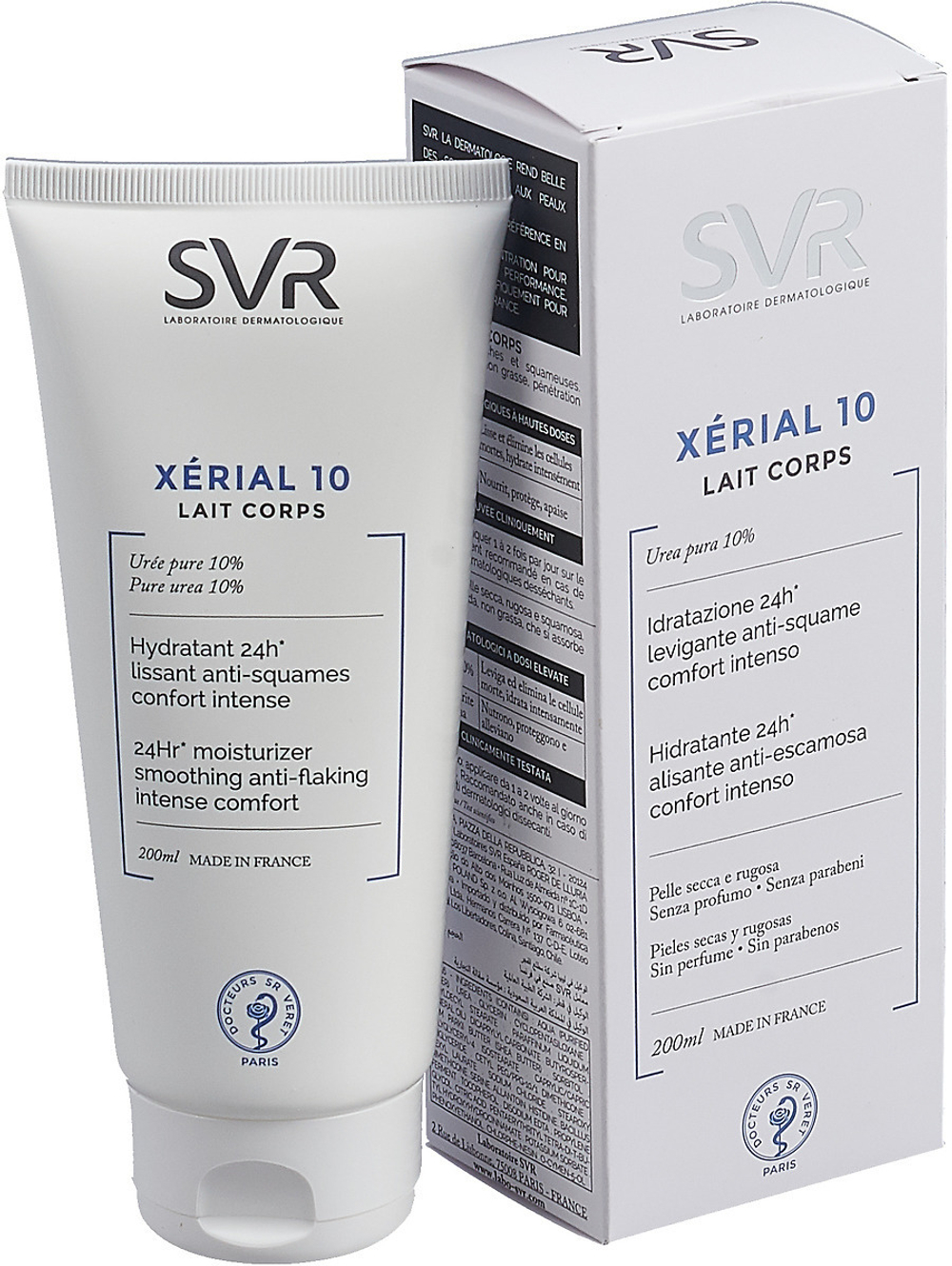 СВР Ксериал 10 Молочко для тела SVR Xerial 10 Lait Corps 200 мл