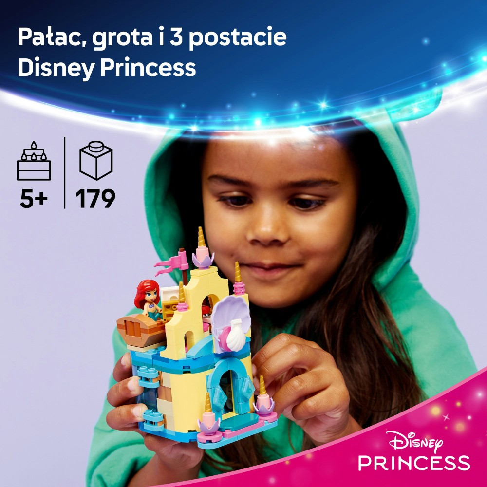 LEGO Disney Princess - Волшебный мини-дворец Ариэль 43285