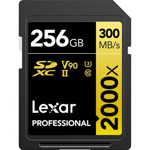 Lexar Professional 2000x UHS-II SDXC 256 Gb