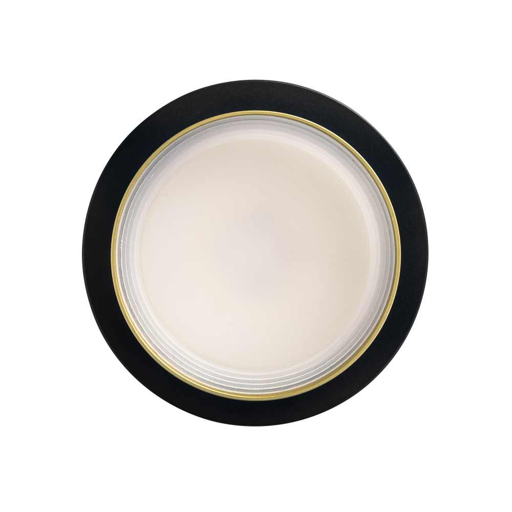 Citilux Hardy CL002D14 Встраиваемый светильник Чёрный+Золото