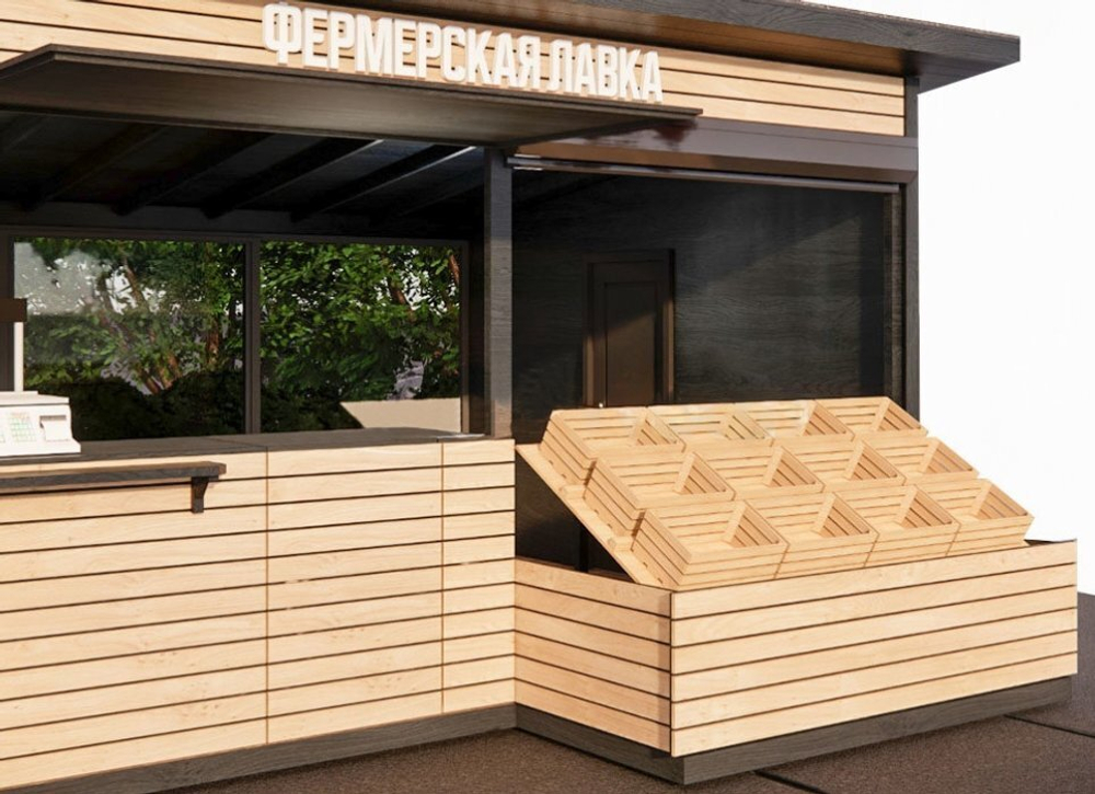 Торговый павильон Фермерская лавка