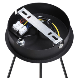 8233/9 COMFI LN26 255 черный/золото, металл Подвесной светильник GU10 LED 9*7W 220V LAMINA
