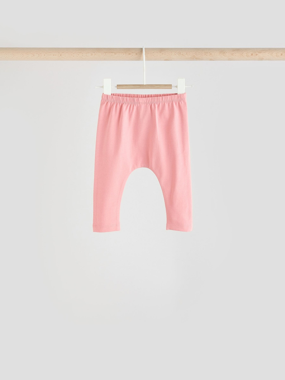 Лонгслив и легинсы в комплекте для малышей Next E67-029, 3 шт., Молочный, Розовый, Светло-желтый