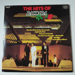 Винтажная виниловая пластинка LP The Hits Of Baccara (France 1978)