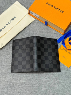 Обложка для паспорта Louis Vuitton Damier Graphite