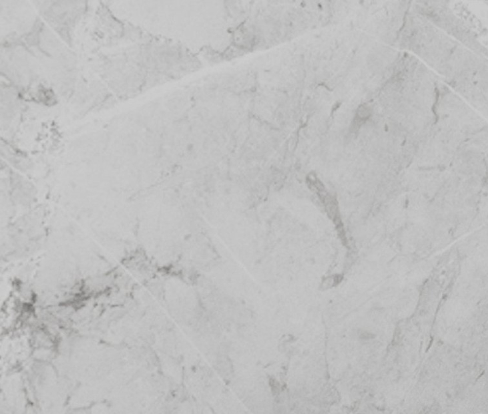 Столешница Лацио мрамор белый торцевая правая 38мм