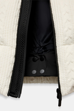 ZARA КУРТКА-ПУХОВИК HEIQ XREFLEX™ RECCO® , ЭКРЮ