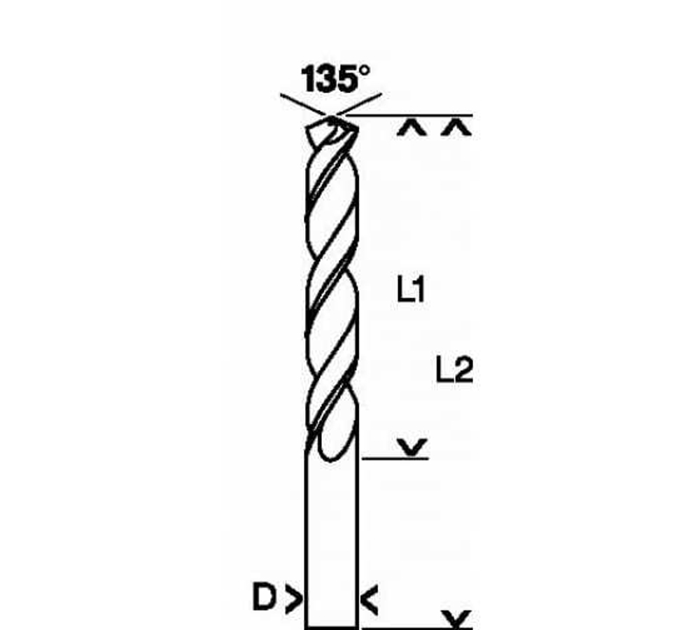 СВЕРЛО ПО МЕТАЛЛУ BOSCH 7,9 ММ 75-117 HSS-G 135 (10 PACK)