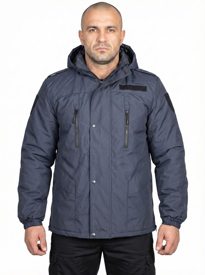 Куртка Полиция нового образца демисезонная удлиненная (рип-стоп на мембране)