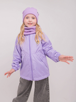 Куртка на флисовой подкладке "Лиловый"