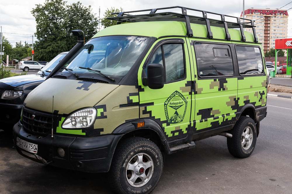 Багажник экспедиционный (корзина) 1500х2750 мм для ГАЗ Соболь (а/м без люка) РИФ