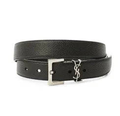 Ремень SAINT LAURENT с пряжкой CASSANDRE