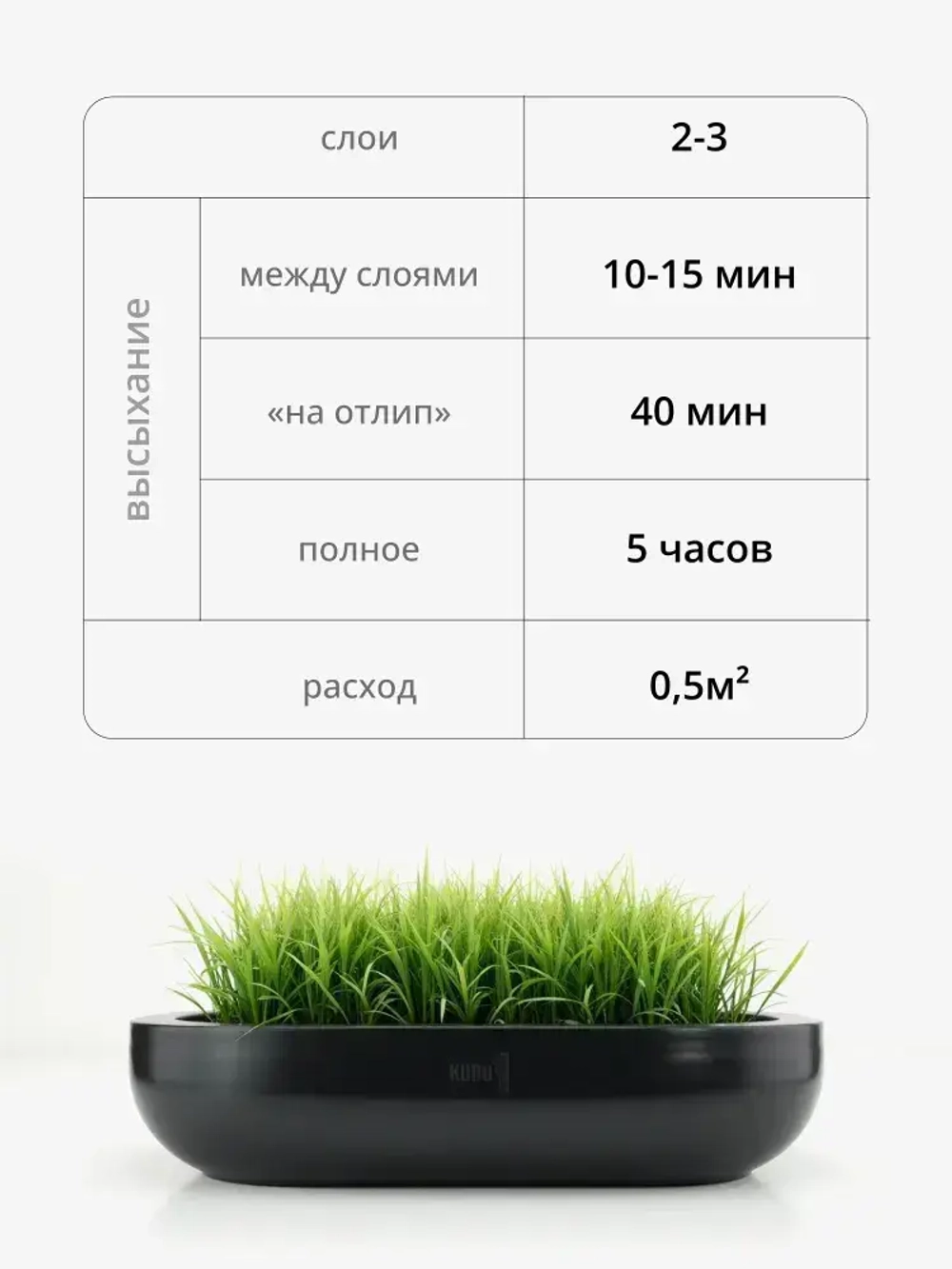 Аэрозольная краска KUDO "Эмаль универсальная высокопрочная RAL в маленьком баллончикe", Алкидная, Матовая, 210 мл, Черная матовая RAL 9005, KU-1102.1